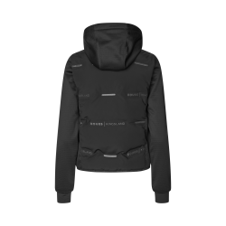 Chaqueta de equitación Kingsland EQ KL Sara híbrida para mujer Negro