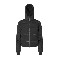 Chaqueta de equitación Kingsland EQ KL Sara híbrida para mujer Negro