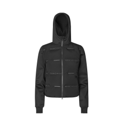 Chaqueta de equitación Kingsland EQ KL Sara híbrida para mujer Negro