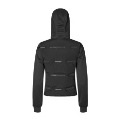 Chaqueta de equitación Kingsland EQ KL Sara híbrida para mujer Negro