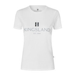 Camiseta Logo Kingsland Classic mujer Blanco
