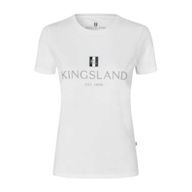 Camiseta Logo Kingsland Classic mujer Blanco