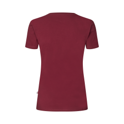 Camiseta Logo Kingsland Classic mujer Burdeos nuevo Rojo