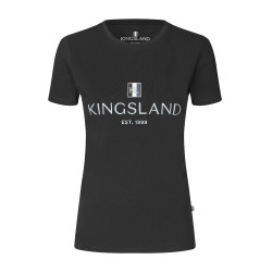 Camiseta Logo Kingsland Classic mujer Negro
