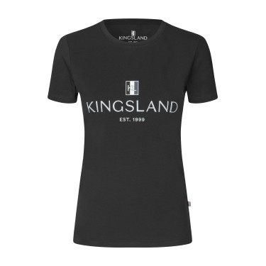 Camiseta Logo Kingsland Classic mujer Negro