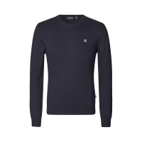 Jersey de cuello redondo Kingsland Classic para hombre Marino