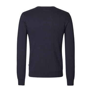 Jersey de cuello redondo Kingsland Classic para hombre Marino Azul marino