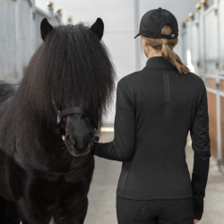 Top de entrenamiento Kingsland EQ KL Vigdis para mujer Negro