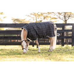 Manta Horseware Amigo 1200D Poney Turnout 0g Negro / gris titanio / plata Manta Horseware Amigo 1200D Poney Turnout 0g Negro / gris titanio / plata
