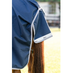 Manta Horseware Amigo 1200D Turnout 0g Marino / gris titanio / plata Azul marino