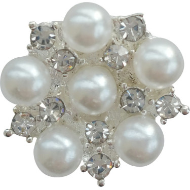 Horquilla con strass/perla Horquilla con strass/perla
