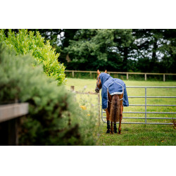 Manta Horseware Amigo 1200D Turnout Plus 50g Marino / gris titanio / plata Azul marino