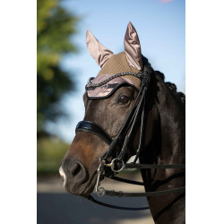 Capucha antimoscas HKM Golden Bit Gris pardo Marr&amp;oacute;n