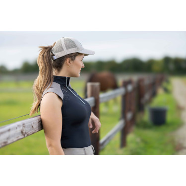 Gorra de béisbol HKM Amalfi Gris pardo Marrón
