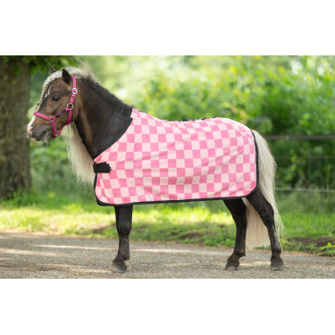 Manta secante HKM Henni shettys Rosa oscuro / rosa