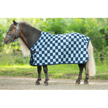 Manta secante HKM Henni shettys Marino / azúl