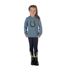 Sudadera HKM Diana Gris azulado