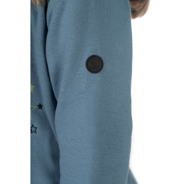 Sudadera HKM Diana Gris azulado