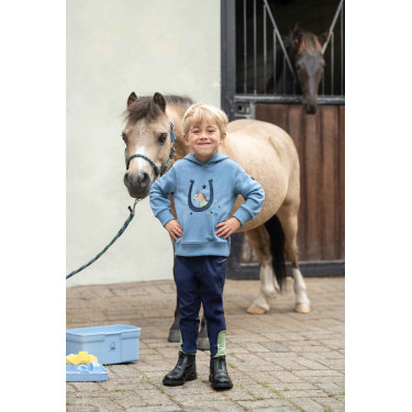 Sudadera HKM Diana Gris azulado