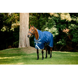 Manta Horseware Amigo 1200D Wug Turnout 50g Marino / gris titanio / plata Azul marino Manta Horseware Amigo 1200D Wug Turnout 50g Marino / gris titanio / plata Azul marino