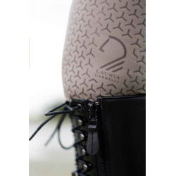 Legging HKM Amalfi fondo 1/1 de silicona Gris pardo Legging HKM Amalfi fondo 1/1 de silicona Gris pardo
