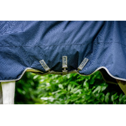 Manta Horseware Amigo 1200D XL Turnout 50g Marino / gris titanio / plata Azul marino Manta Horseware Amigo 1200D XL Turnout 50g Marino / gris titanio / plata Azul marino