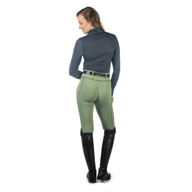 Legging HKM Juna fondo 1/1 de silicona Jade Azul