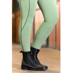 Legging HKM Juna fondo 1/1 de silicona Jade Azul