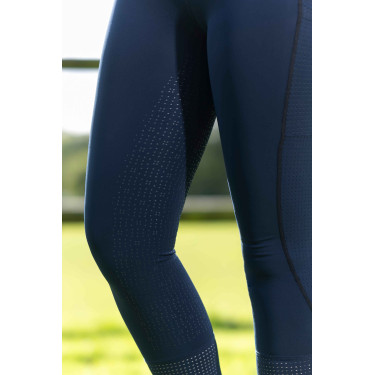 Legging HKM Juna fondo 1/1 de silicona Azul oscuro
