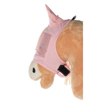 Máscara anti-moscas HKM Hobby Horsing Rosa