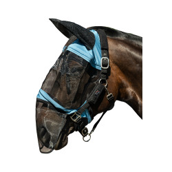 Máscara anti-moscas HKM Premium protección de las fosas nasales Gris azulado