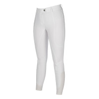 Pantalón HKM Amalfi con culera completa de silicona Blanco