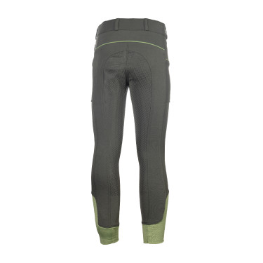 Pantalón HKM Claire con culera completa de silicona Gris verde Pantalón HKM Claire con culera completa de silicona Gris verde