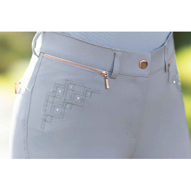 Pantalón HKM Rosegold Sparkle Style 1/1 de silicona Gris / oro rosa