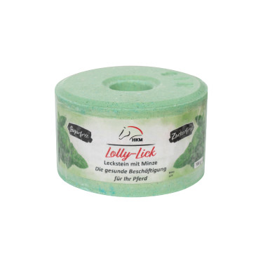 Piedra de sal HKM aromatizada Lolly Lick Menta Piedra de sal HKM aromatizada Lolly Lick Menta
