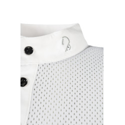 Polo de concurso HKM Amalfi Blanco