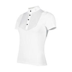Polo de concurso HKM Amalfi Blanco