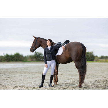 Polo de concurso HKM Amalfi Blanco