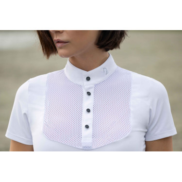 Polo de concurso HKM Amalfi Blanco