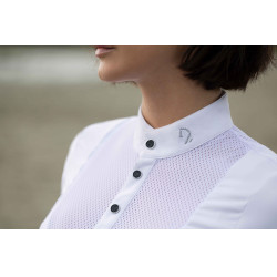 Polo de concurso HKM Amalfi Blanco