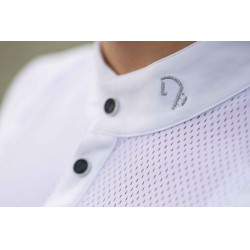 Polo de concurso HKM Amalfi Blanco