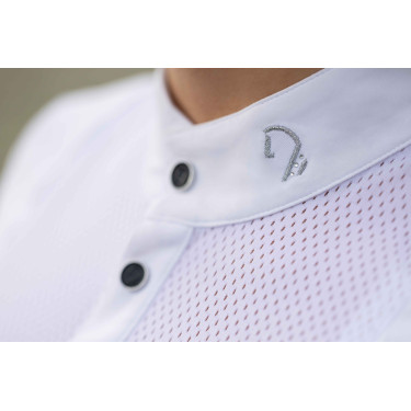 Polo de concurso HKM Amalfi Blanco