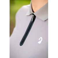 Polo HKM Amalfi Gris pardo Marrón Polo HKM Amalfi Gris pardo Marrón