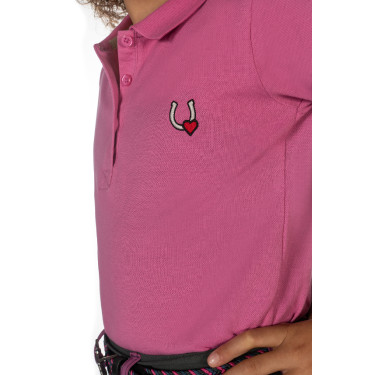 Polo HKM Claire Rosa
