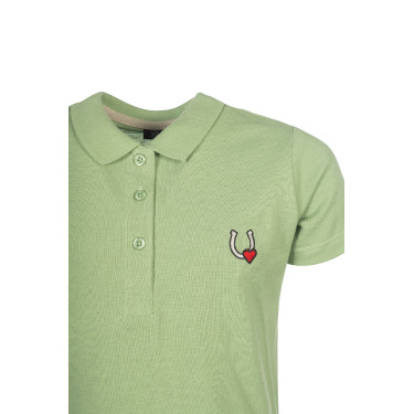 Polo HKM Claire Jade Azul