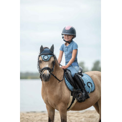 Polo HKM Claire Gris azulado Polo HKM Claire Gris azulado