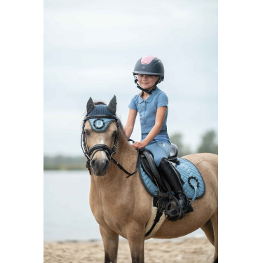 Polo HKM Claire Gris azulado Polo HKM Claire Gris azulado