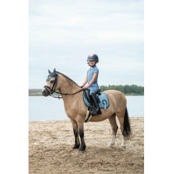 Polo HKM Claire Gris azulado Polo HKM Claire Gris azulado