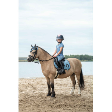 Polo HKM Claire Gris azulado Polo HKM Claire Gris azulado