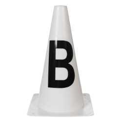 Postes de pista HKM Dressage Hobby Horsing Blanco